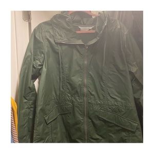 Athleta Rain Jacket - green size L